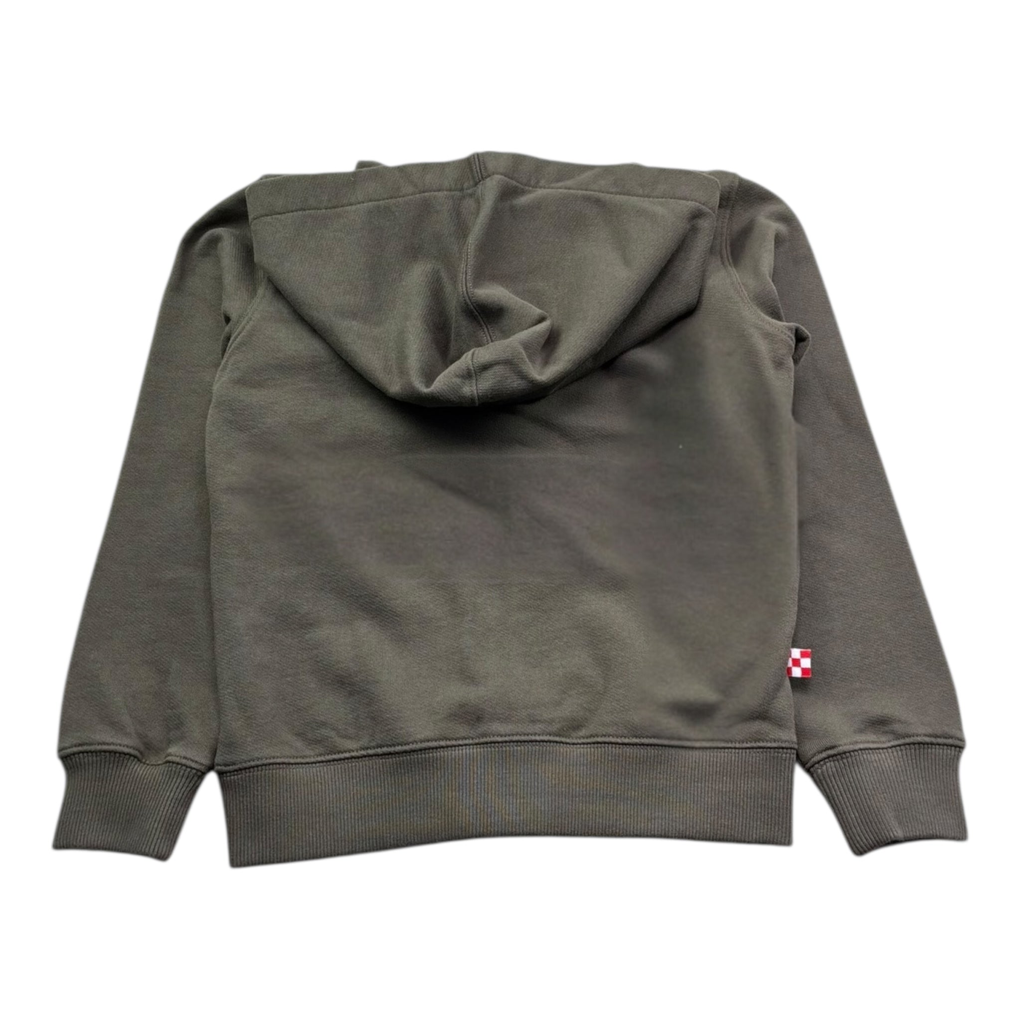 Saint Barth Felpa Tinta Unita con Zip E Cappuccio per Bambino 00644L MARRONE SAINT BARTH 