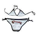 Saint Barth Costume 2 Pezzi Triangolo-Slip per Bambina 00663L BIANCO SAINT BARTH 