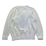 Saint Barth Maglia Tinta Unita con Stampa per Bambino 01040L BEIGE SAINT BARTH 