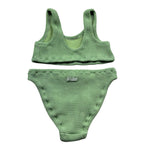 Saint Barth Costume 2 Pezzi Fascia-Mutandina per Bambina BAKER VERDE SAINT BARTH 