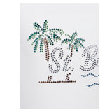 Saint Barth Costume Intero Tinta Unita con Brillantini per Neonata CARA00101N BIANCO SAINT BARTH 