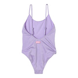 Saint Barth Costume Intero Tinta Unita con Brillantini per Bambina CEC00050034 LILLA SAINT BARTH 