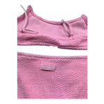 Saint Barth Costume 2 Pezzi Fascia-Mutandina Tinta Unita per Bambina CRINKLE ROSA SAINT BARTH 