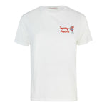 Saint Barth T-Shirt Girocollo Tinta Unita Stampa Snoopie per Bambino EMILIE BIANCO SAINT BARTH 