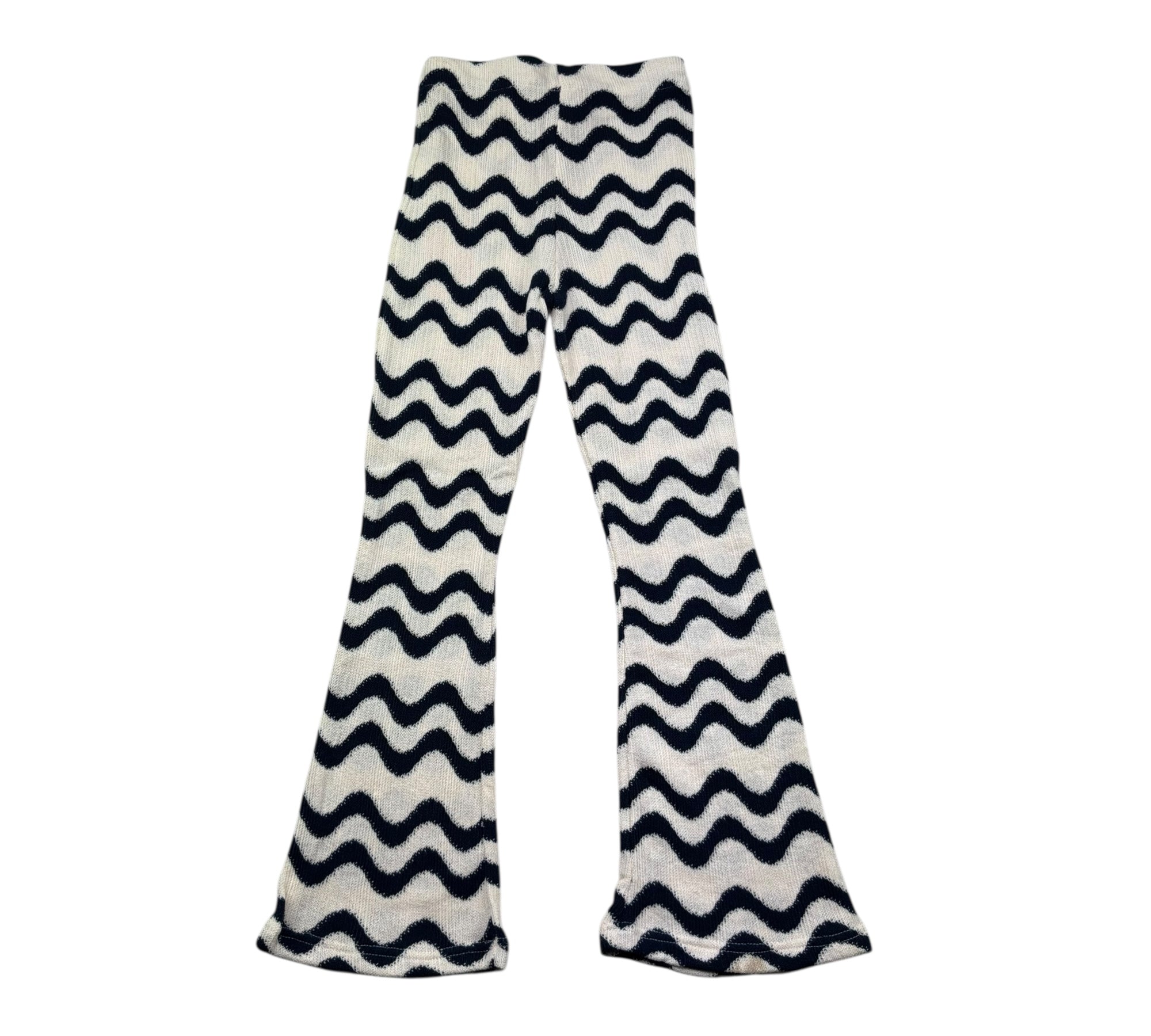 Saint Barth Pantalone Multifantasia Modello Palazzo per Bambina GWENDAXX BLU SAINT BARTH 