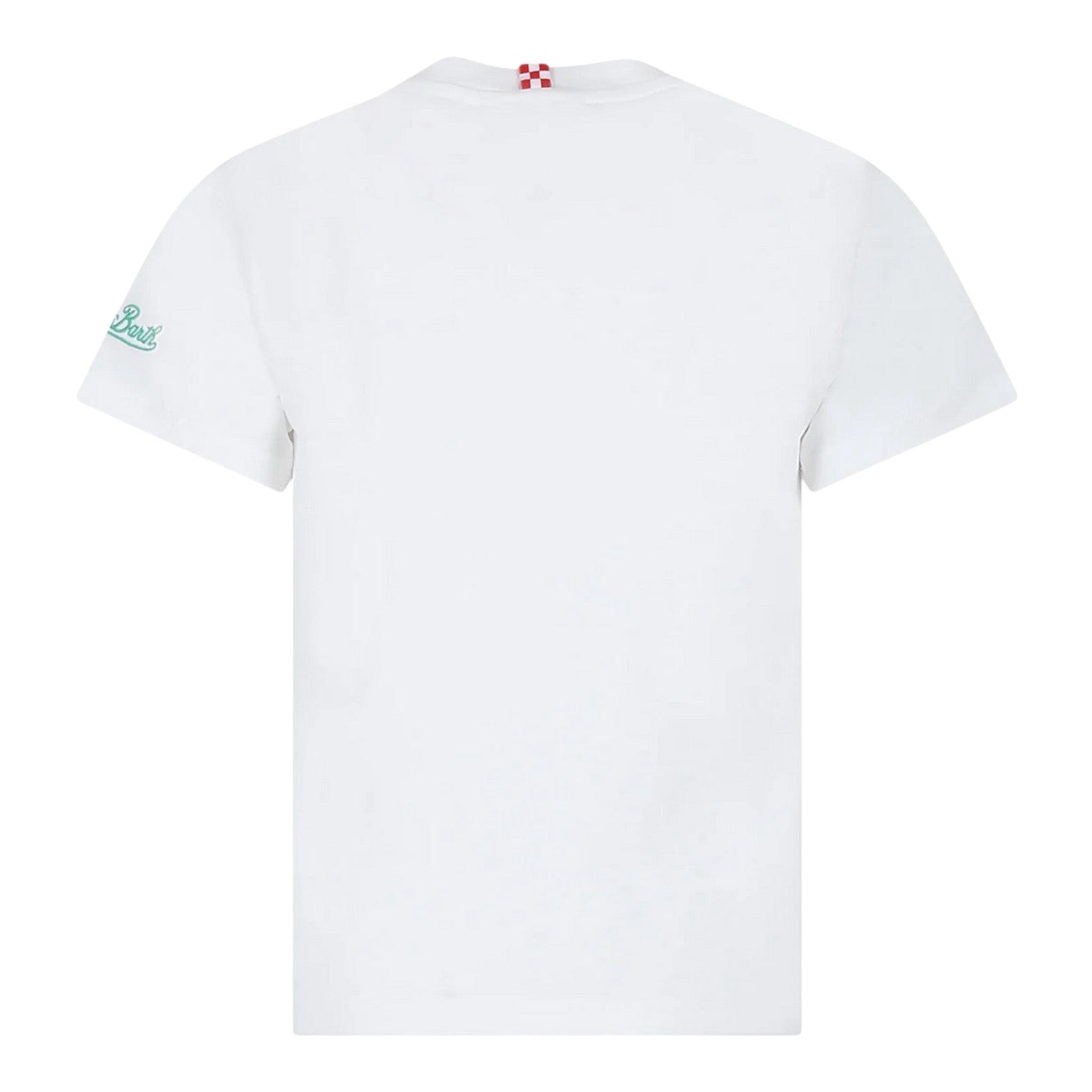 Saint Barth T-Shirt Girocollo Tinta Unita con Stampa Hulk per Bambino INCREDIBLEX BIANCO SAINT BARTH 