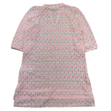 Saint Barth Abito Mezza Manica con Trafori per Bambina JUM001 ROSA SAINT BARTH 