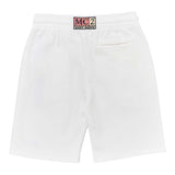 Saint Barth Bermuda Tinta Unita con Elastico In Vita per Neonato RANL001N BIANCO SAINT BARTH 