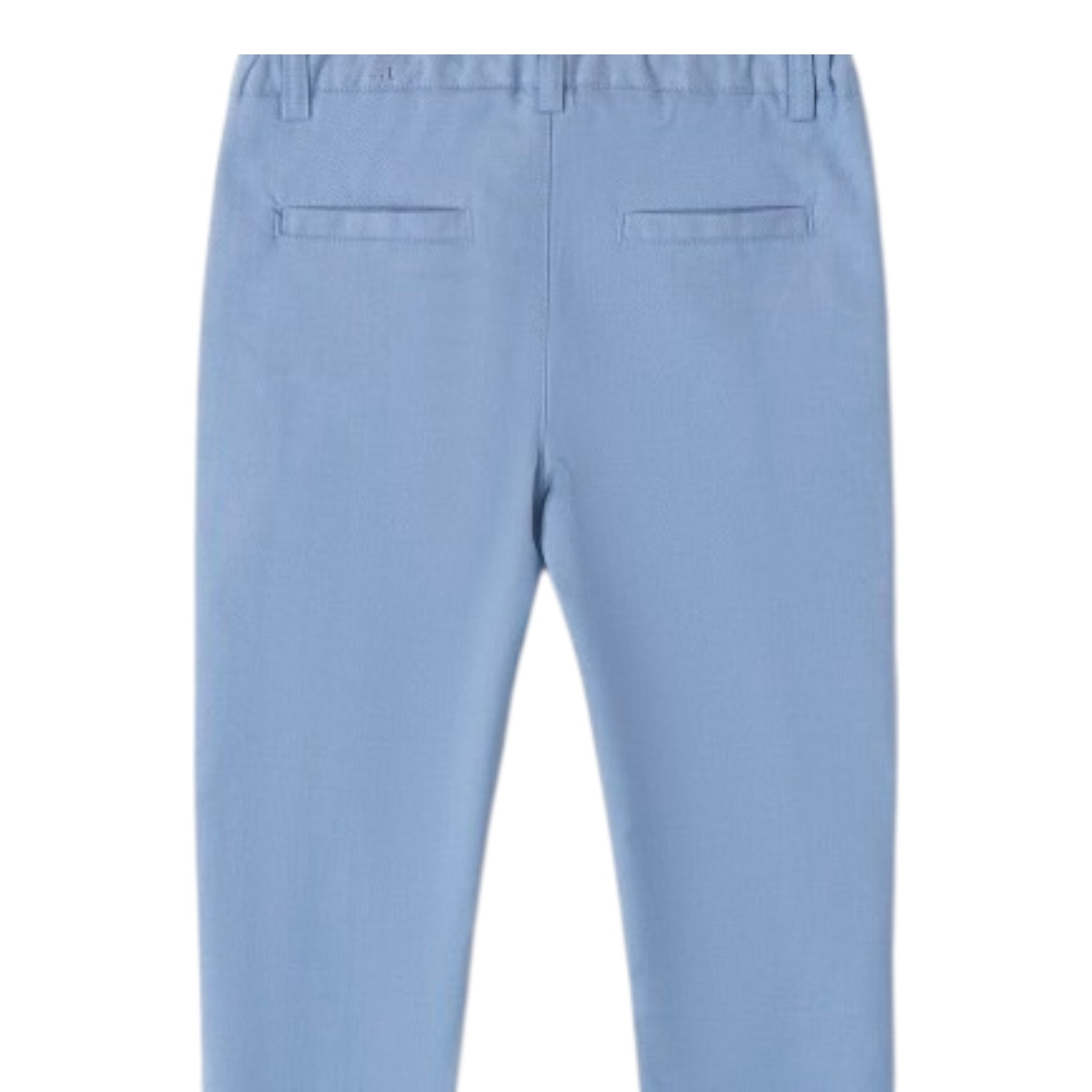 Sarabanda Pantalone Tinta Unita con Girovita Regolabile per Bambino 08011 AZZURRO SARABANDA 