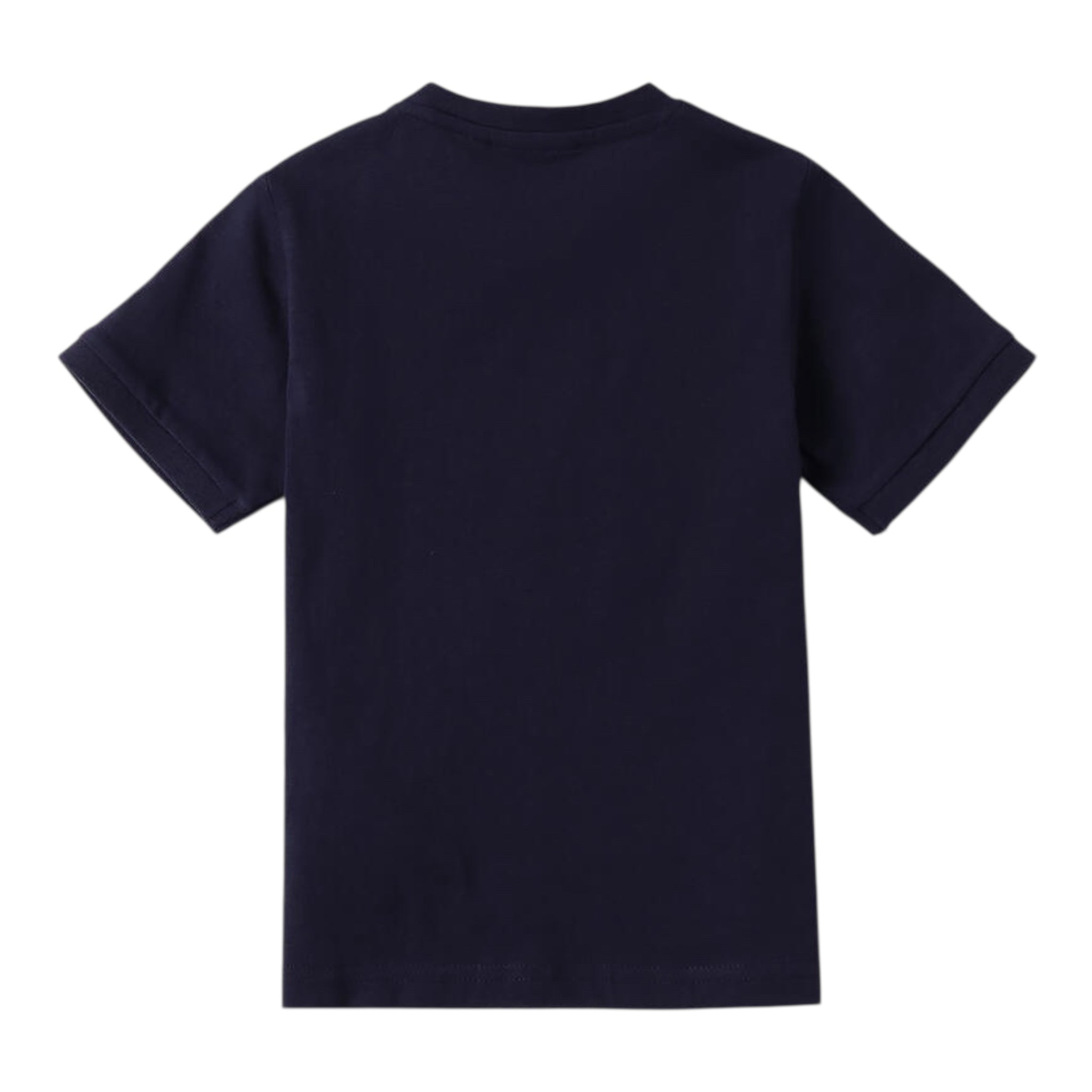 Sarabanda T-Shirt Tinta Unita con Stampa per Neonato 0B138 BLU SARABANDA 