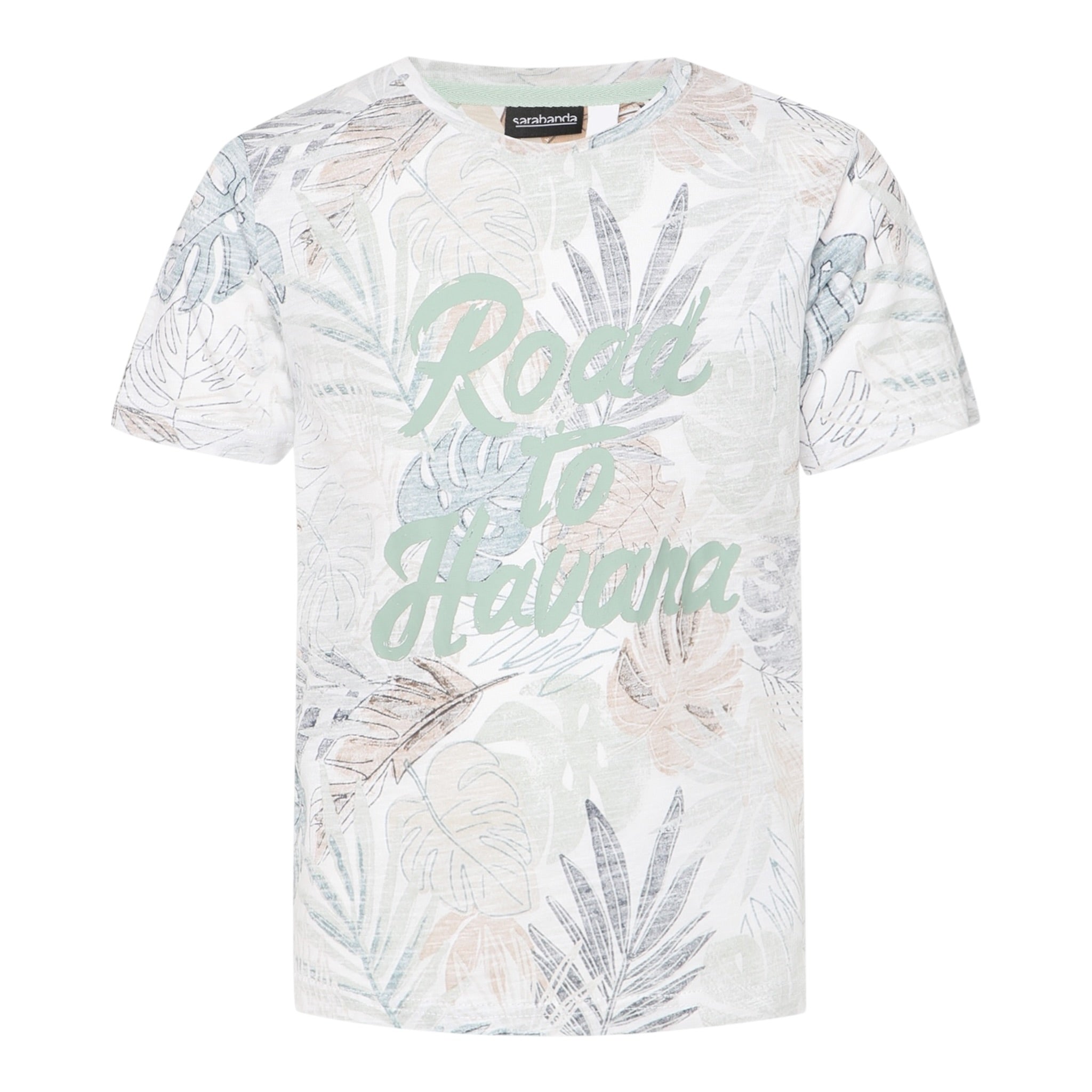 Sarabanda T-Shirt Tinta Unita con Fantasia per Bambino 0B140 GRIGIO SARABANDA 