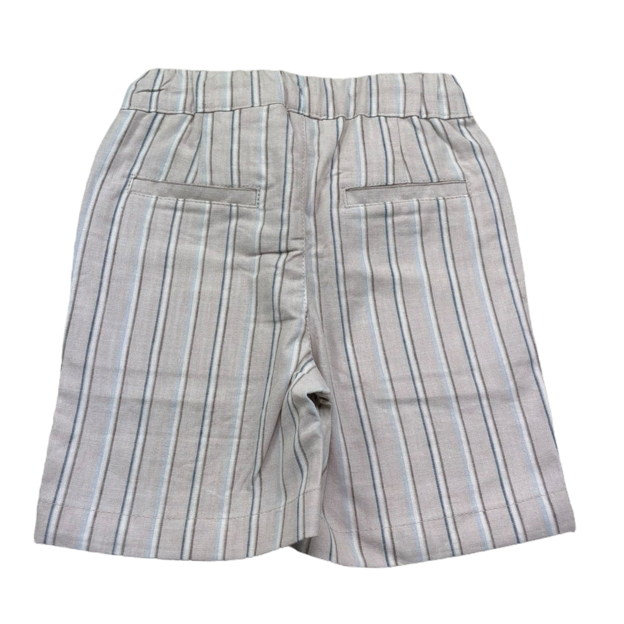 Sarabanda Bermuda Tinta Unita con Elastico In Vita per Neonato 0B151 BEIGE SARABANDA 