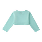 Sarabanda giacca Tinta Unita con Zip per Bambina 0B354 VERDE ACQUA SARABANDA 