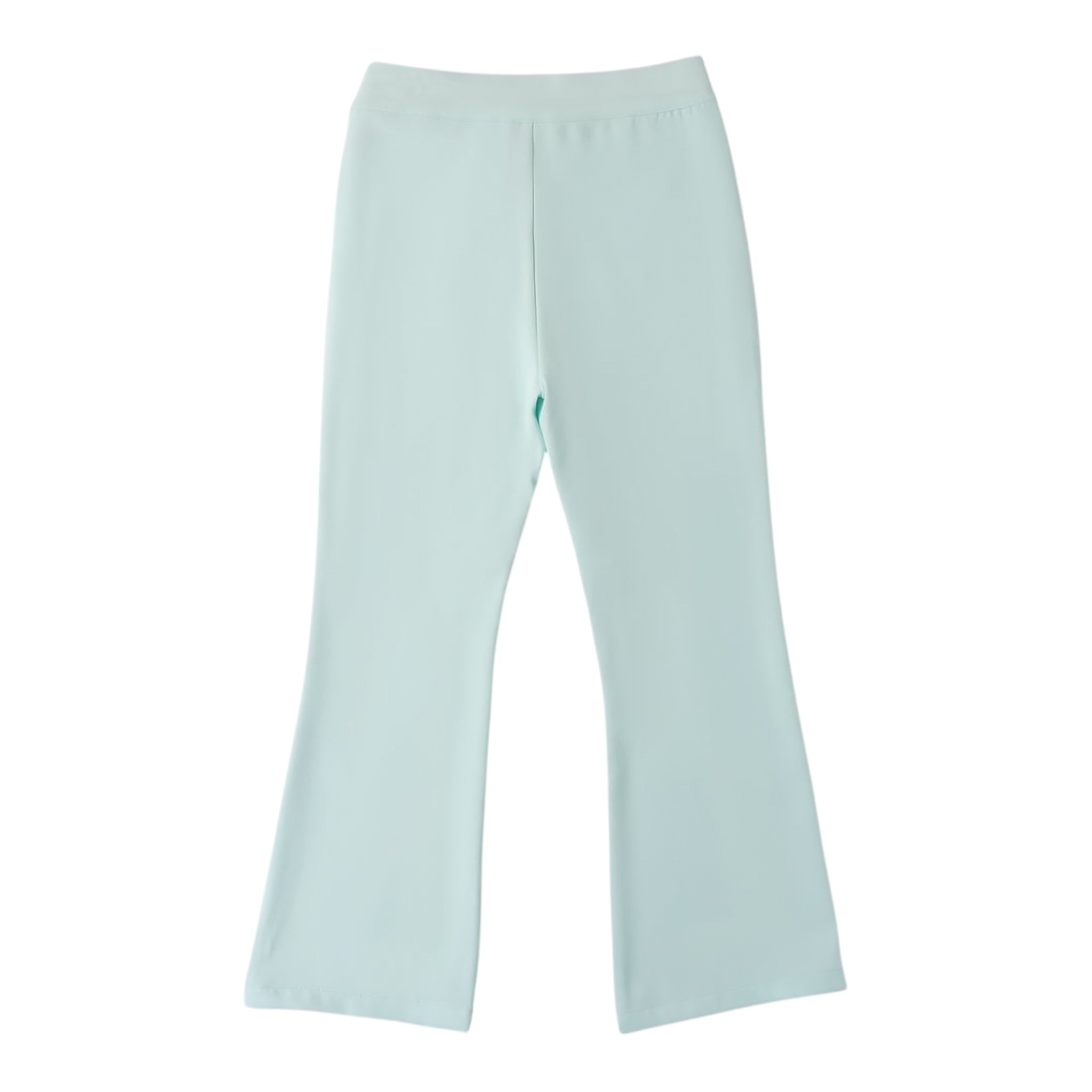 Sarabanda Pantalone Tinta Unita Modello A Zampa per Bambina 0B476 VERDE ACQUA SARABANDA 