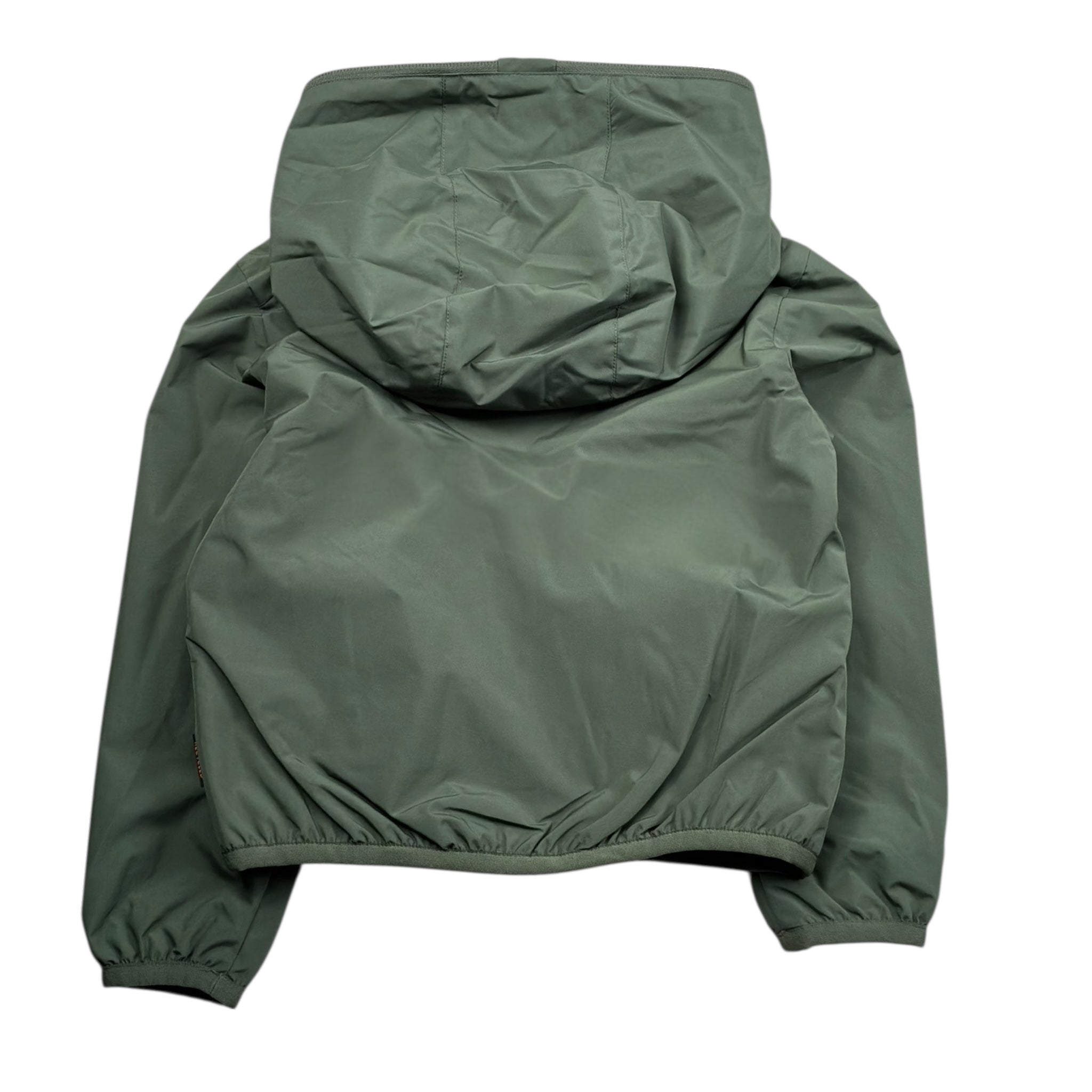 Save The Duck Giubbino Tinta Unita con Zip E Cappuccio per Neonato J30036X VERDE SAVE THE DUCK 