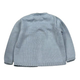 Seerose Cardigan Tinta Unita con Bottoni per Neonata 502 AZZURRO SEEROSE 