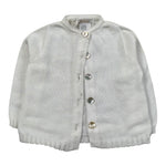 Seerose Cardigan Tinta Unita per Neonato SEEC PANNA SEEROSE 
