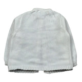 Seerose Cardigan Tinta Unita per Neonato SEEC PANNA SEEROSE 