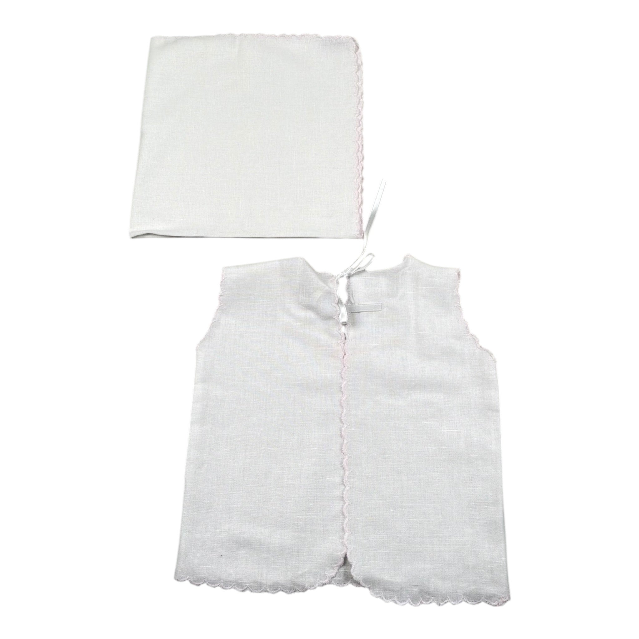 Seerose Set Camicia Della Fortuna-Copertina per Neonata SETNE BIANCO/ROSA SEEROSE 