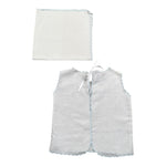 Seerose Set Camicia Della Fortuna-Copertina per Neonato SETNEE BIANCO/AZZURRO SEEROSE 
