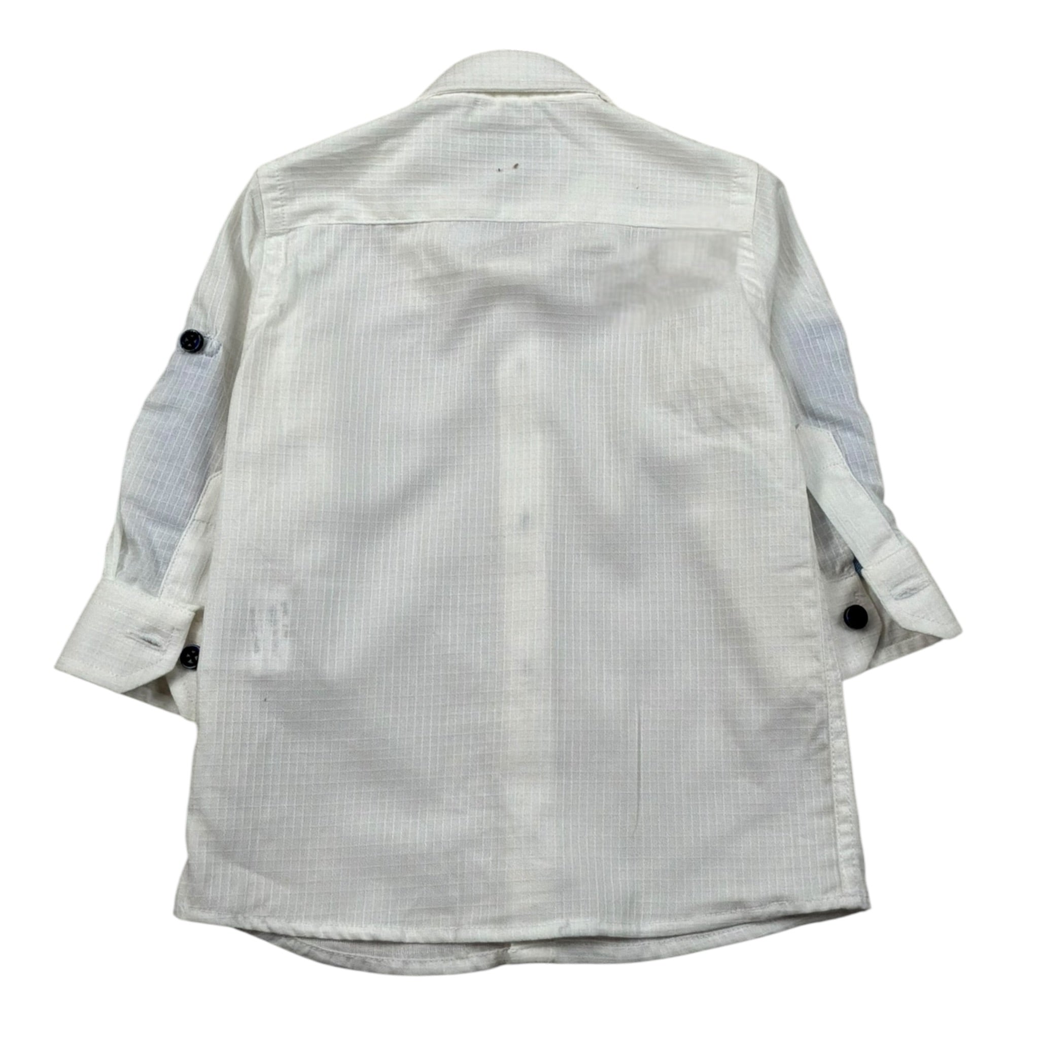 Shako' Camicia Manica Lunga Tinta Unita per Neonato CAMSHK BIANCO SHAKO' 