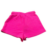 Shoe Short In Felpa tinta unita con Logo Fuxia per Bambina SHSS25G14 FUXIA SHOE 