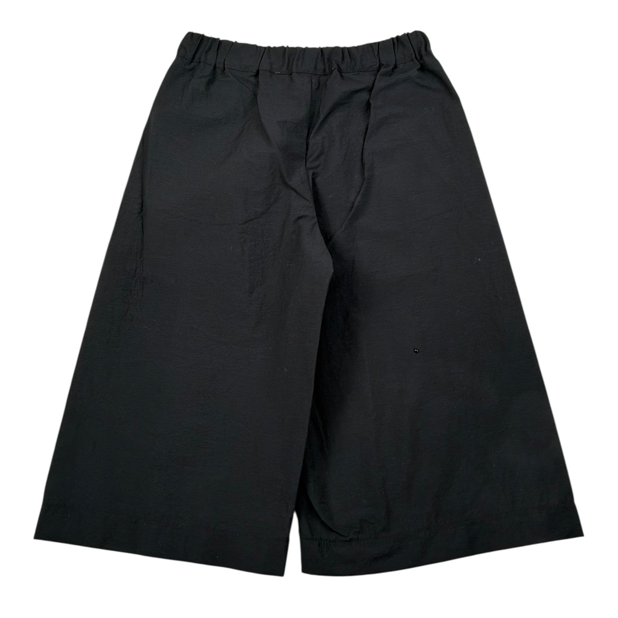 Simonetta Pantalone Tinta Unita Modello Palazzo per Bambina SW6A22 NERO SIMONETTA 