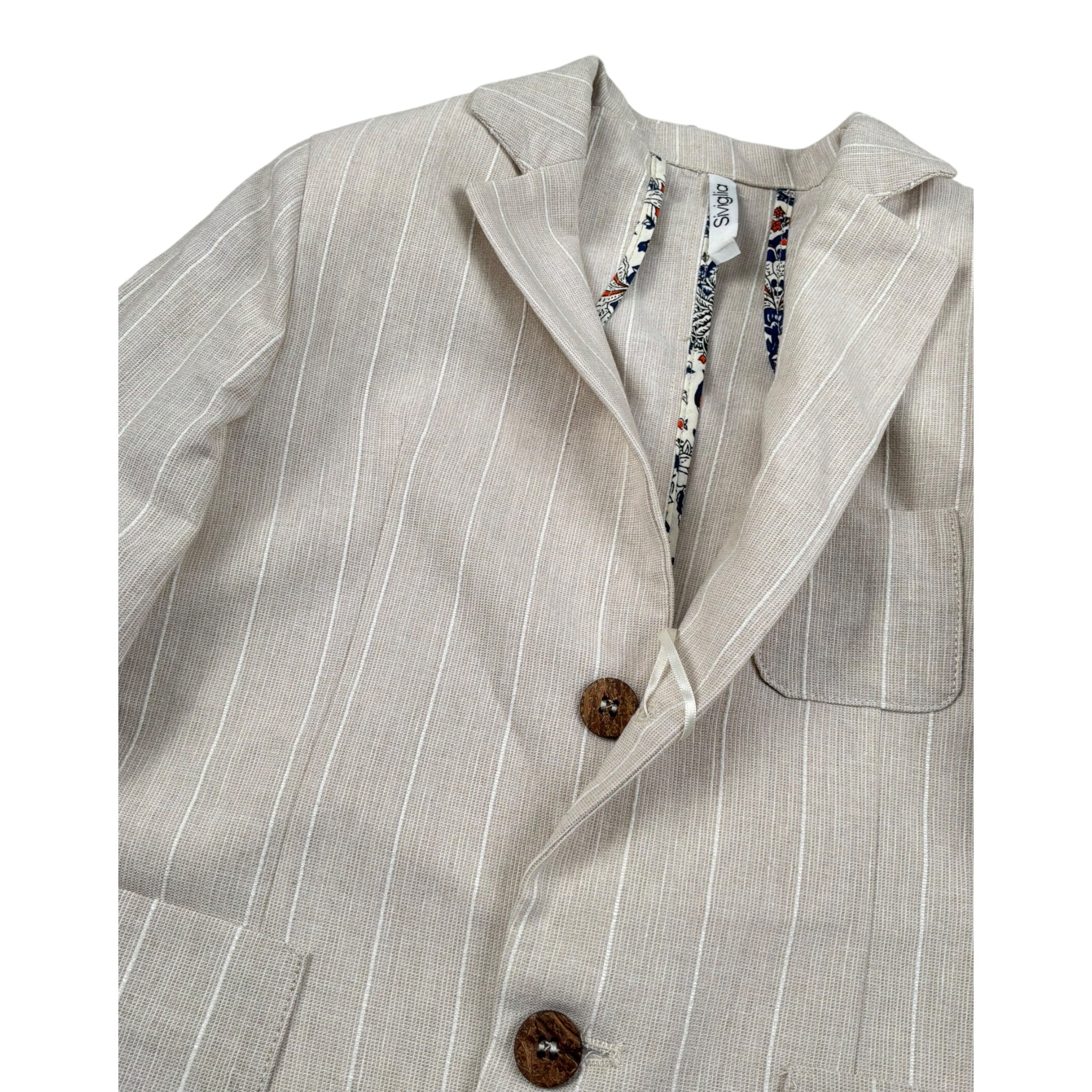 Siviglia Giacca Tinta Unita per Bambino SVJJK17183 BEIGE SIVIGLIA 