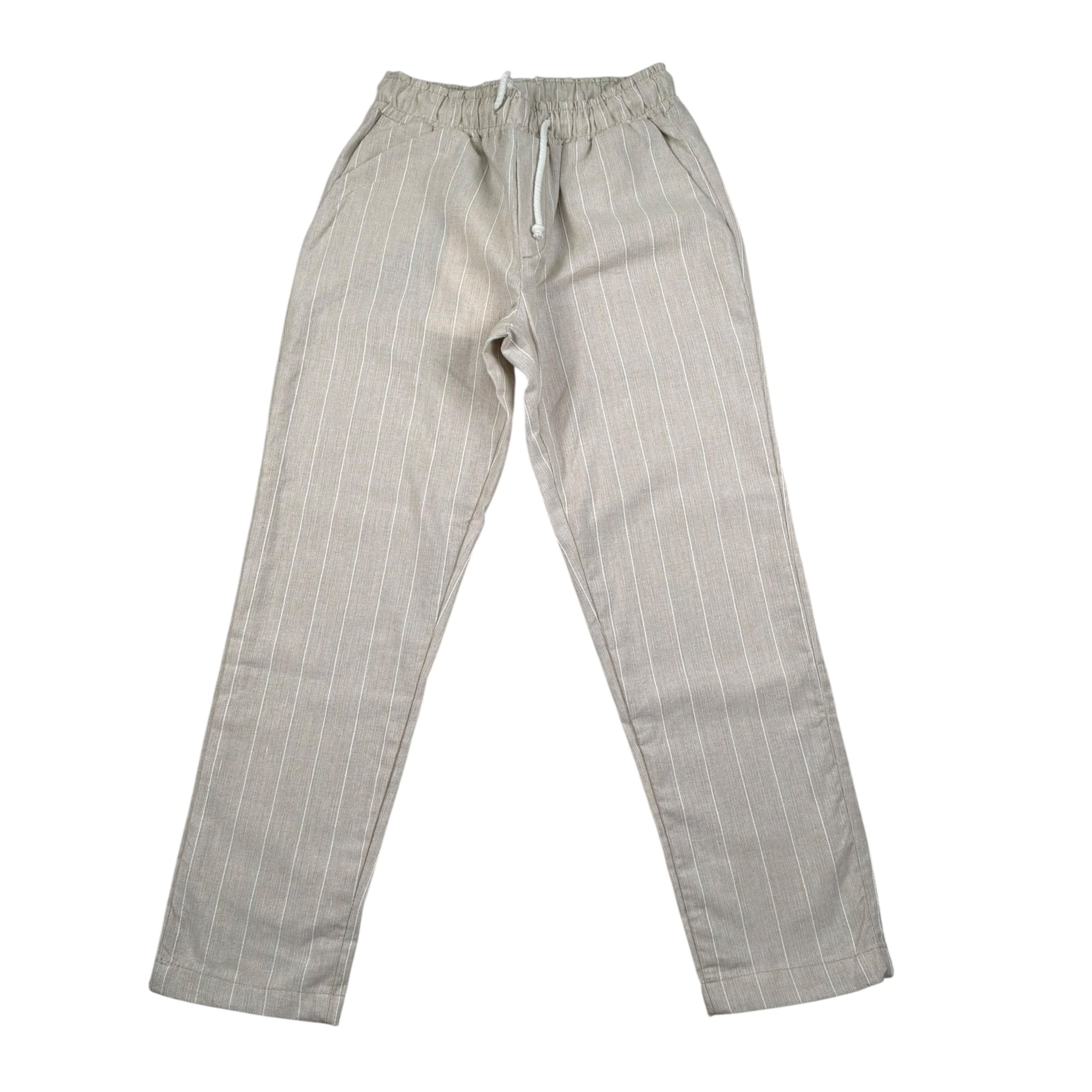 Siviglia Pantalone Tinta Unita con Elastico In Vita per Bambino SVJPT17232 BEIGE SIVIGLIA 