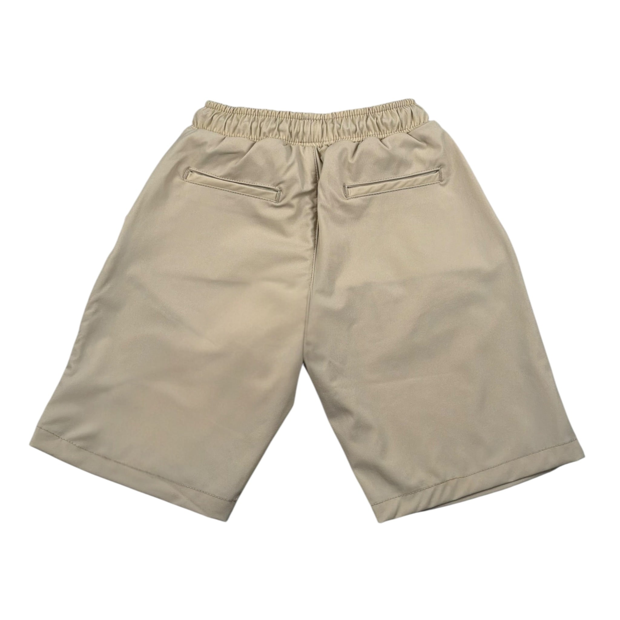 Siviglia Bermuda Tinta Unita con Elastico In Vita per Bambino SVJSO17406 BIEGE SIVIGLIA 