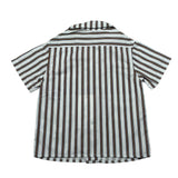 Siviglia Camicia Mezza Manica Fantaisa A Righe per Neonato SVNSH17273 BIANCO SIVIGLIA 