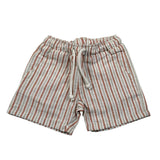 Siviglia Bermuda con Elastico In Vita Fantasia A Righe per Neonato SVNSO17307 BEIGE SIVIGLIA 