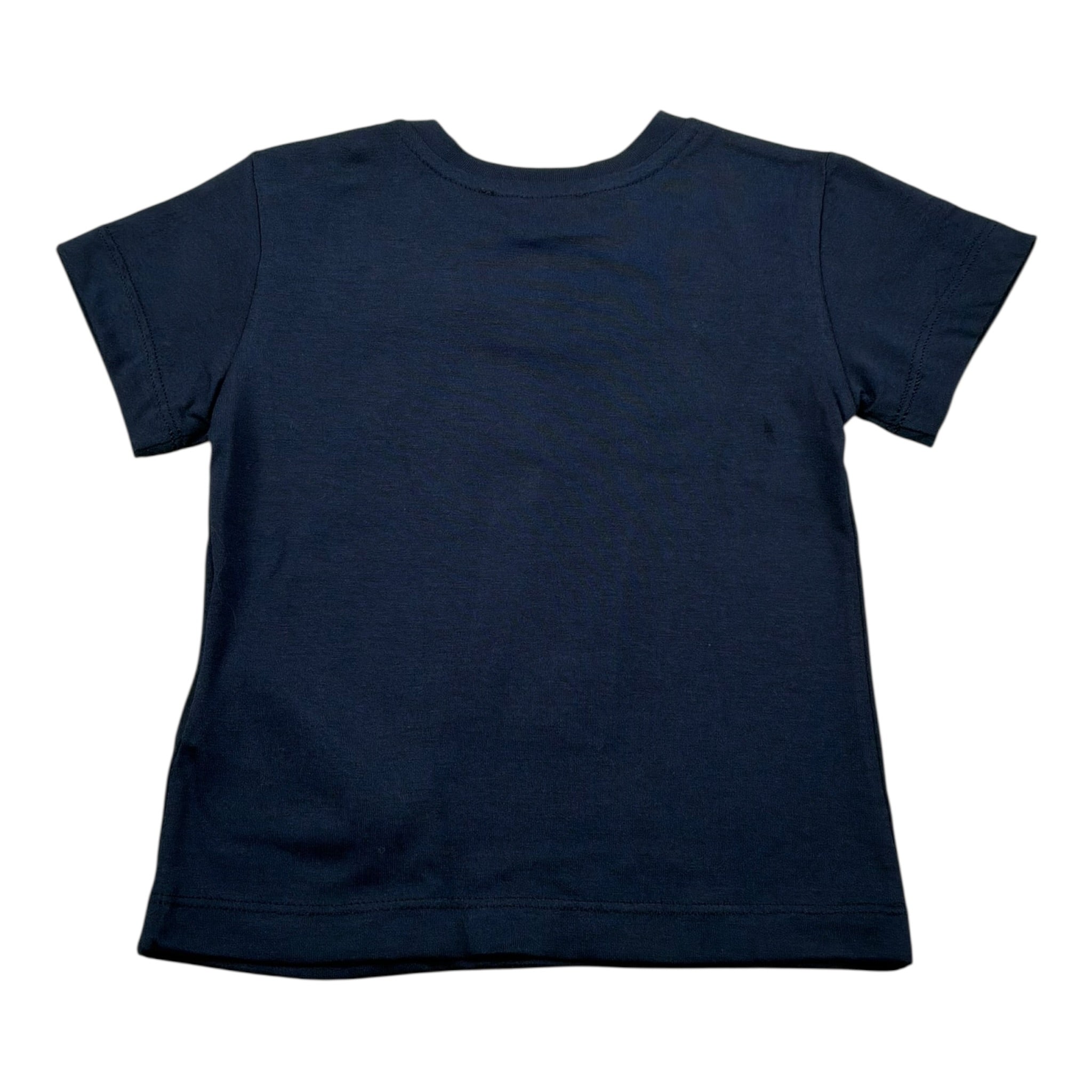 Siviglia T-Shirt Girocollo Tinta Unita con Stampa per Neonato SWVNTS17286 BLU SIVIGLIA 