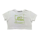 So Twee By Miss Grant T-Shirt Girocollo Tinta Unita con Brillantini per Bambina ST0066 BIANCO SO TWEE BY MISS GRANT 