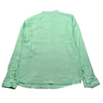 Sp1 Camicia Manica Lunga tinta unita Collo Coreano Verde Acqua per Bambino B340397 VERDE ACQUA SP1 