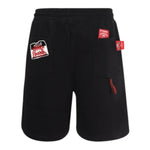 Sprayground Bermuda In Tuta Tinta Unita con Stampa per Bambino SPY1036BLK NERO SPRAYGROUND 