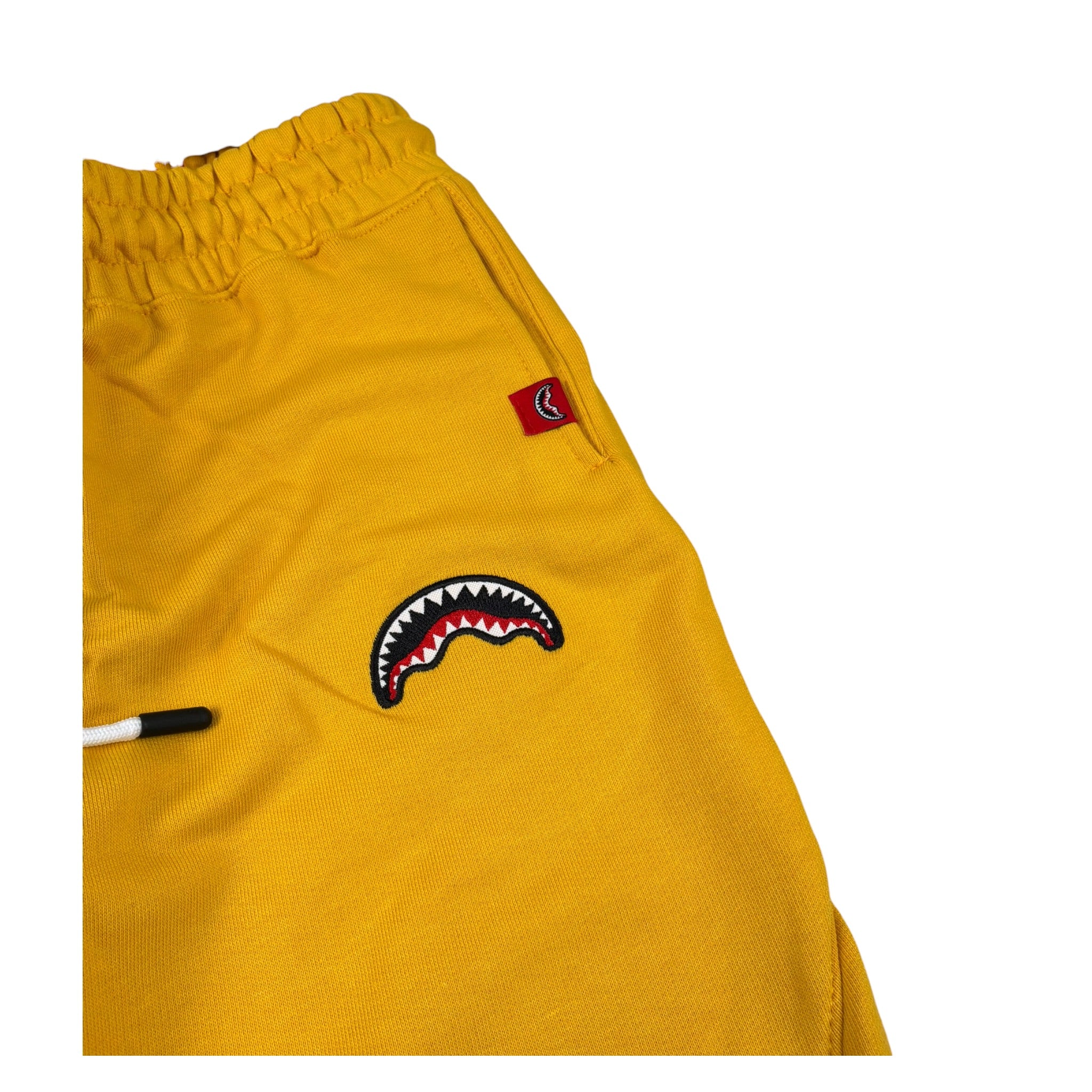 Sprayground Pantalone Tuta Tinta Unita con Stampe per Bambino SPY1215EYE GIALLO SPRAYGROUND 