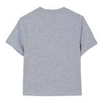 Stella Mccartney T-Shirt Girocollo Tinta Unita con Stampa per Bambino TV8P41 GRIGIO STELLA McCARTNEY 
