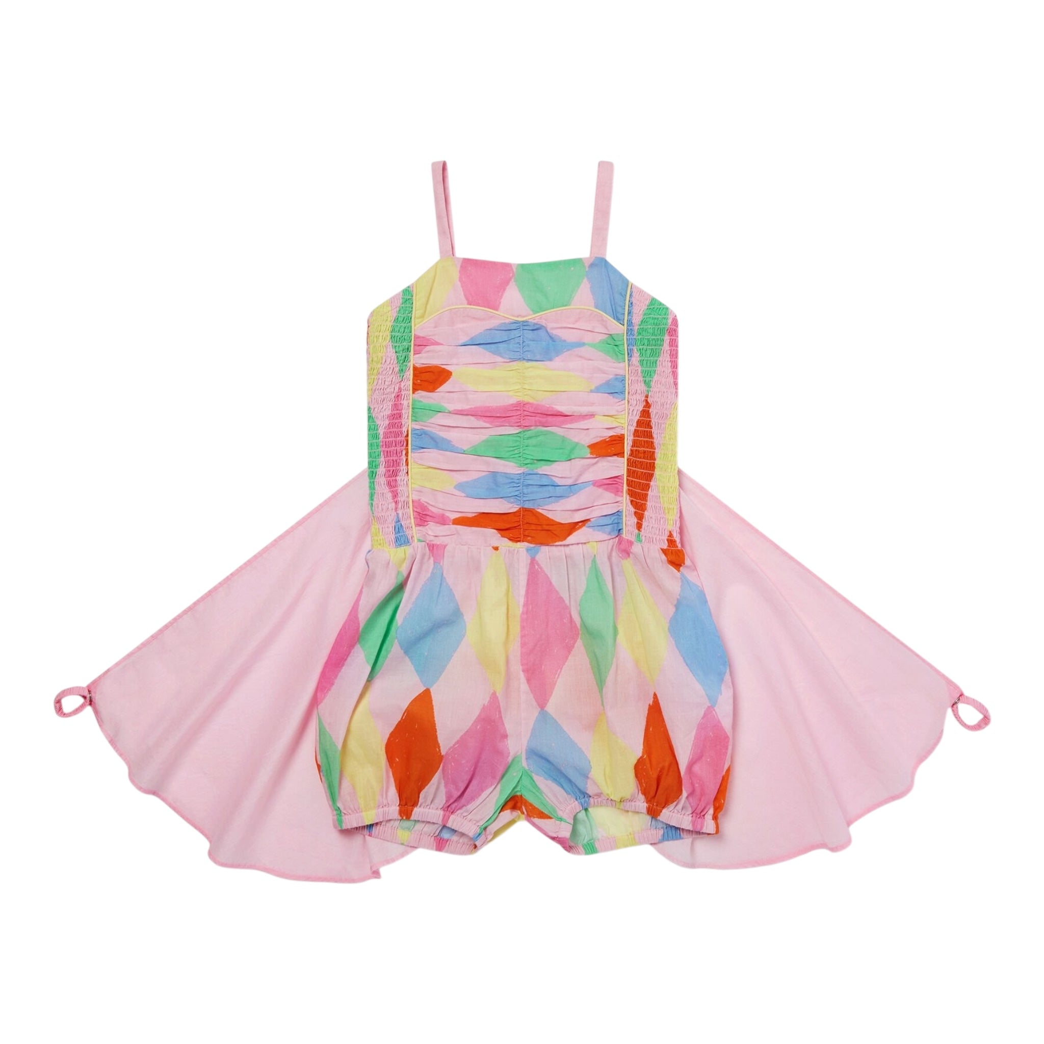 Stella Mccartney Tuta Intera Bretelline Tinta Unita per Bambina TW1A82 ROSA STELLA McCARTNEY 