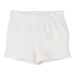 Stella Mccartney Short Tinta Unita con Stampa per Bambina TW6D99J BIANCO STELLA McCARTNEY 