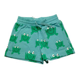 Stella Mccartney Bermuda In Tuta Tinta Unita con Stampa per Bambino TW6P59J AZZURRO STELLA McCARTNEY 