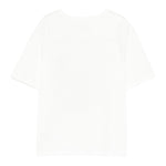 Stella Mccartney T-Shirt Girocollo Tinta Unita con Stampa per Neonata TW8A11N BIANCO STELLA McCARTNEY 