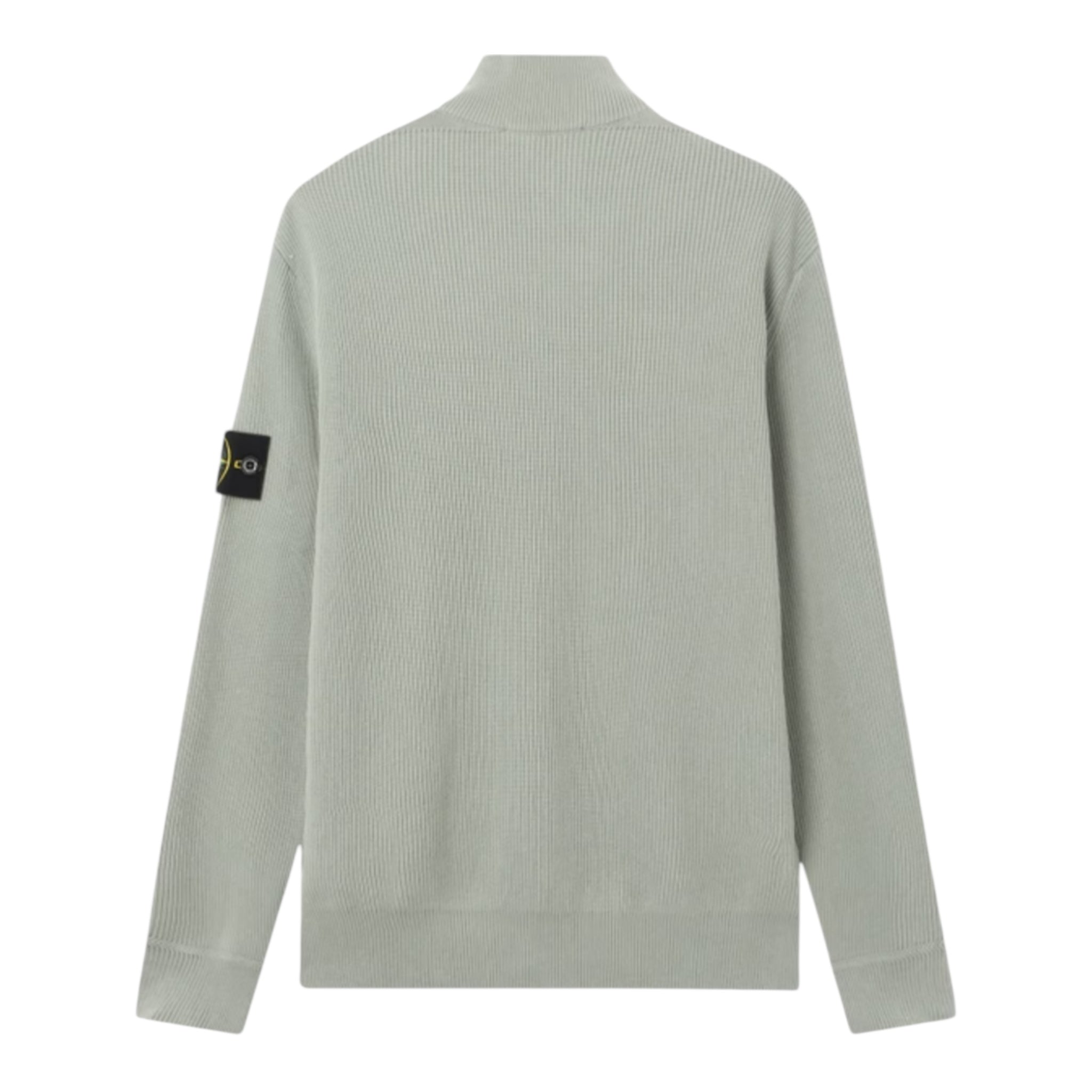 Stone Island Maglia Tinta Unita Collo Alto con Zip per Bambino K1S165100006 BEIGE STONE ISLAND 