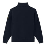 Stone Island Felpa con Zip Tinta Unita per Bambino K1S166100014 BLU STONE ISLAND 
