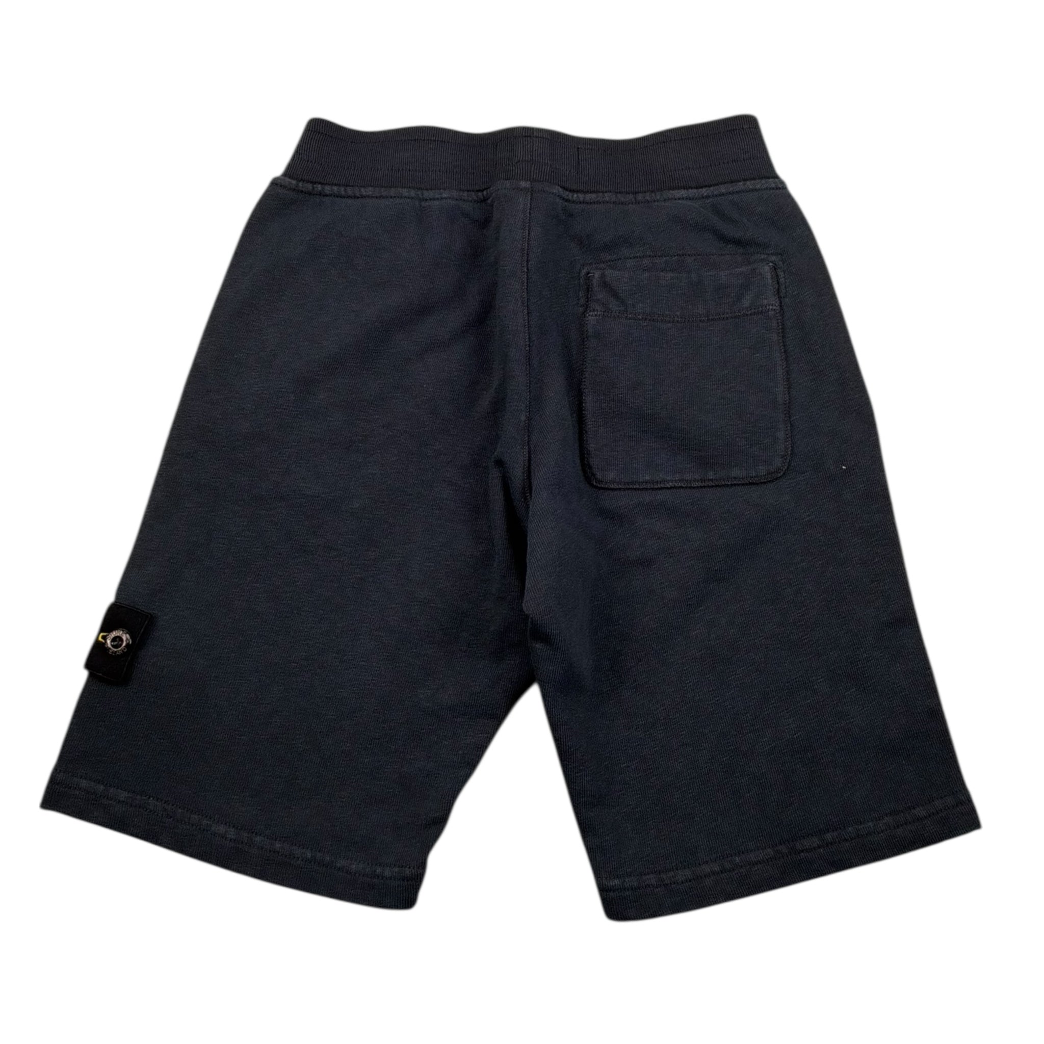Stone Island Bermuda In Felpa Tinta Unita per Bambino K1S166200002 BLU STONE ISLAND 