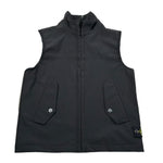Stone Island Giubbino Smanicato Tinta Unita con Zip per Bambino K1S16G100001 NERO STONE ISLAND 