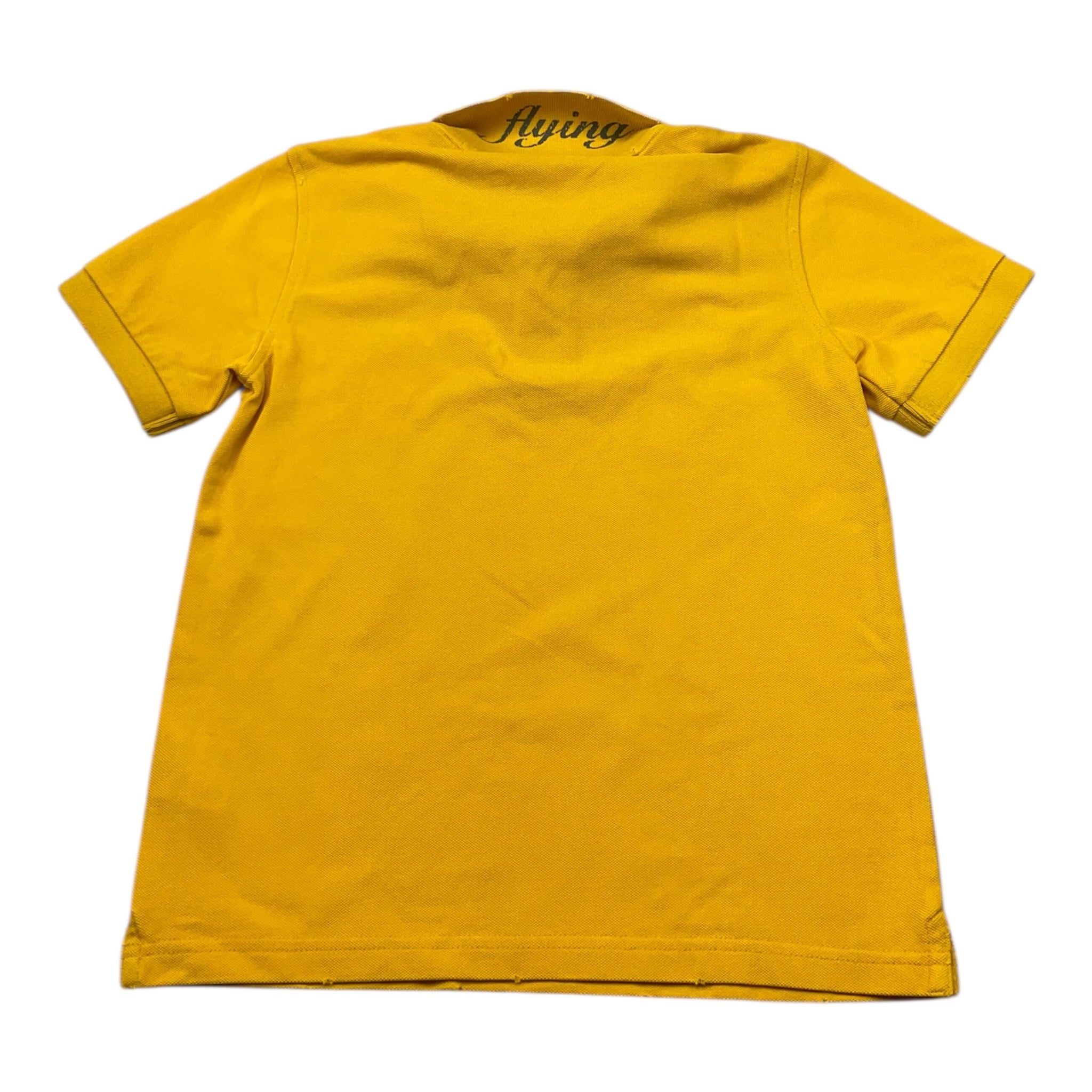 Sun68 Polo Mezza Manica Tinta Unita con Logo per Bambino CPA35301 GIALLO SUN68 