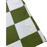 Sun68 Polo Mezza Manica Bicolore con Fantasia per Bambino CPA35329 BIANCO/VERDE SUN68 
