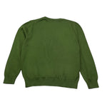 Sun68 Maglia Girocollo Tinta Unita con Logo per Bambino CPK35301 VERDE SUN68 
