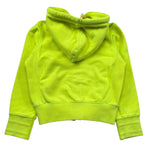 Sun68 Felpa con Zip E Cappuccio Tinta Unita per Neonato F31304N GIALLO FLUO SUN68 